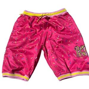 Sprinkle Drip Pink kDc Sports Shorts